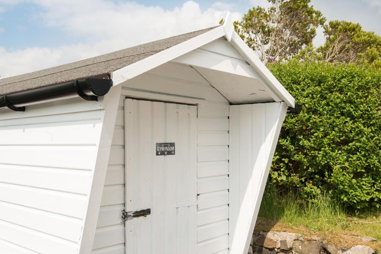 Luxury Super Central Cottage With A Hot Tub/ Gym Portree Exteriör bild